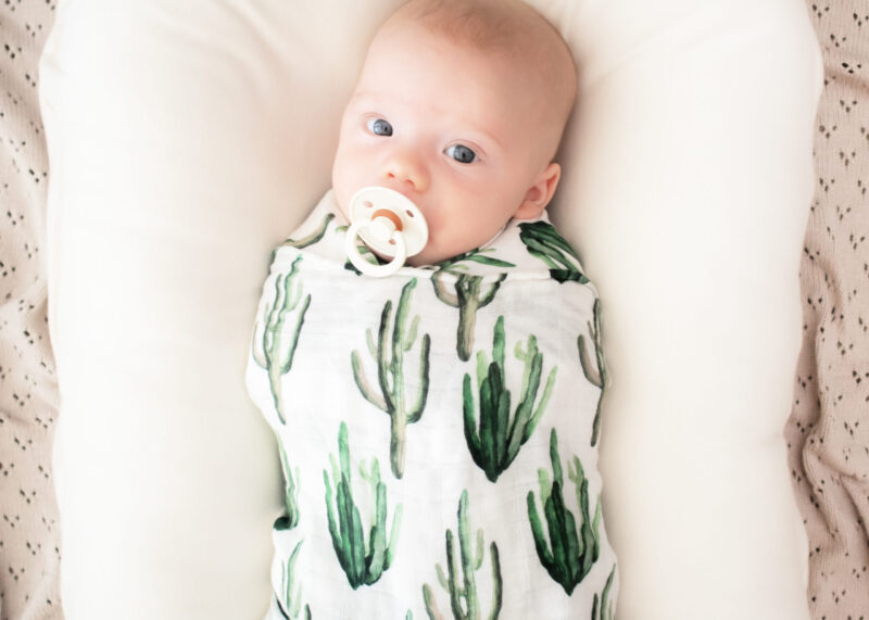Cactus Baby Swaddle Bamboo