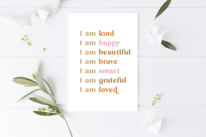 positive affirmation for girls