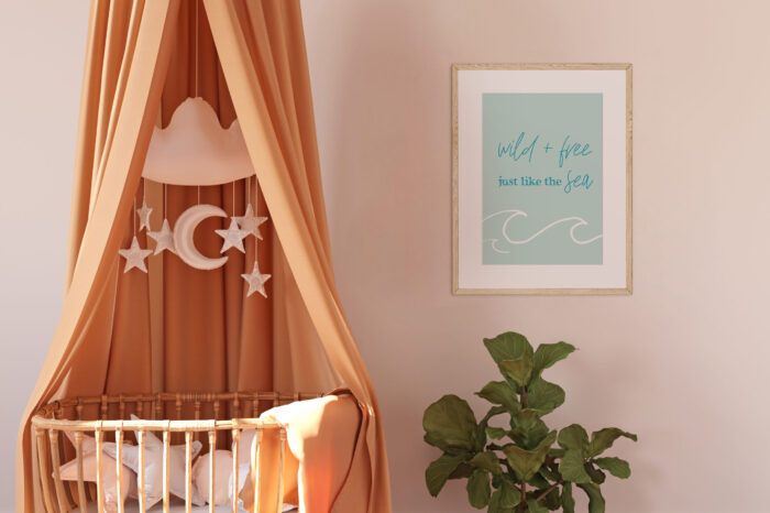 boys coastal nursery wall prints