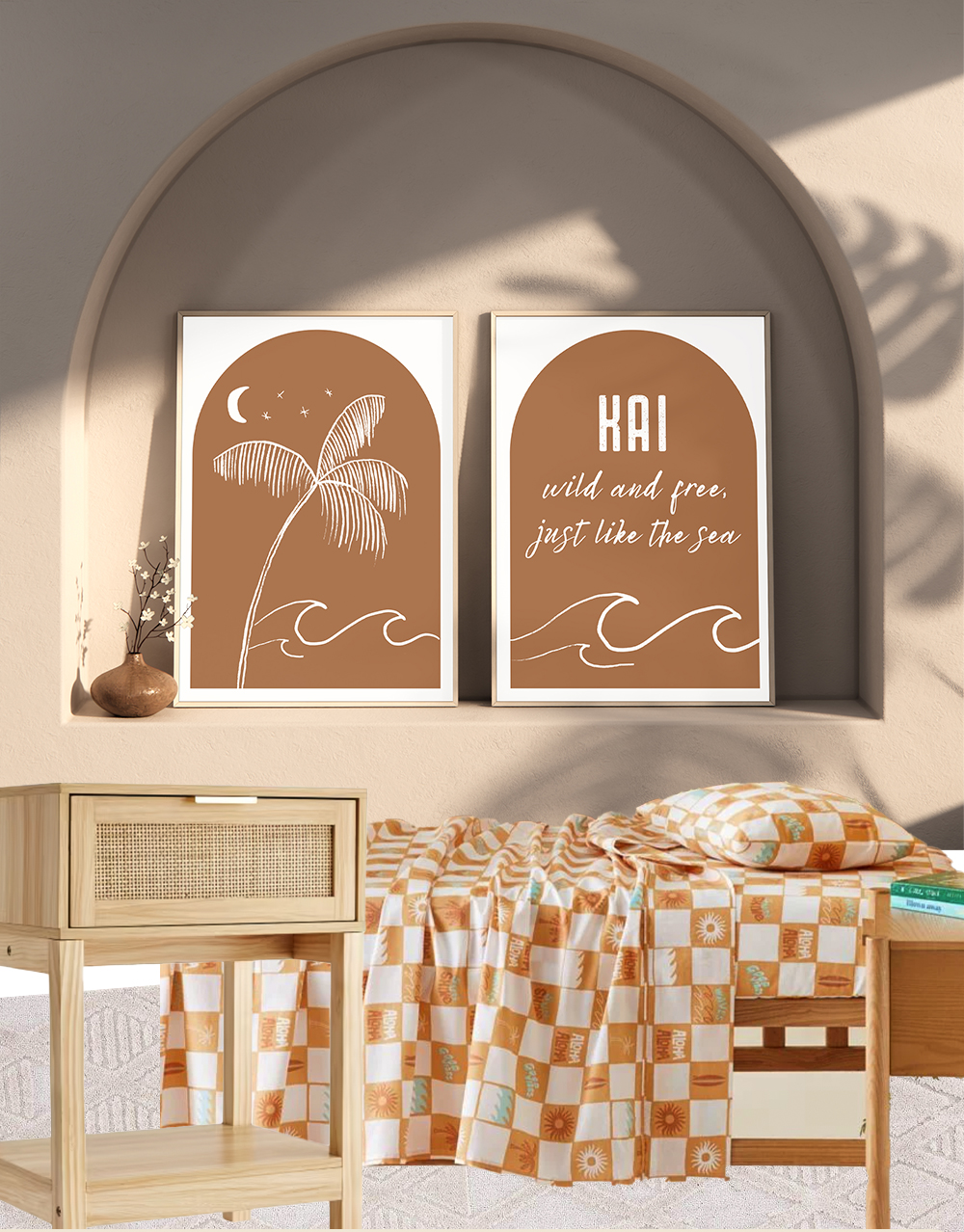 beach style boys bedroom nursery