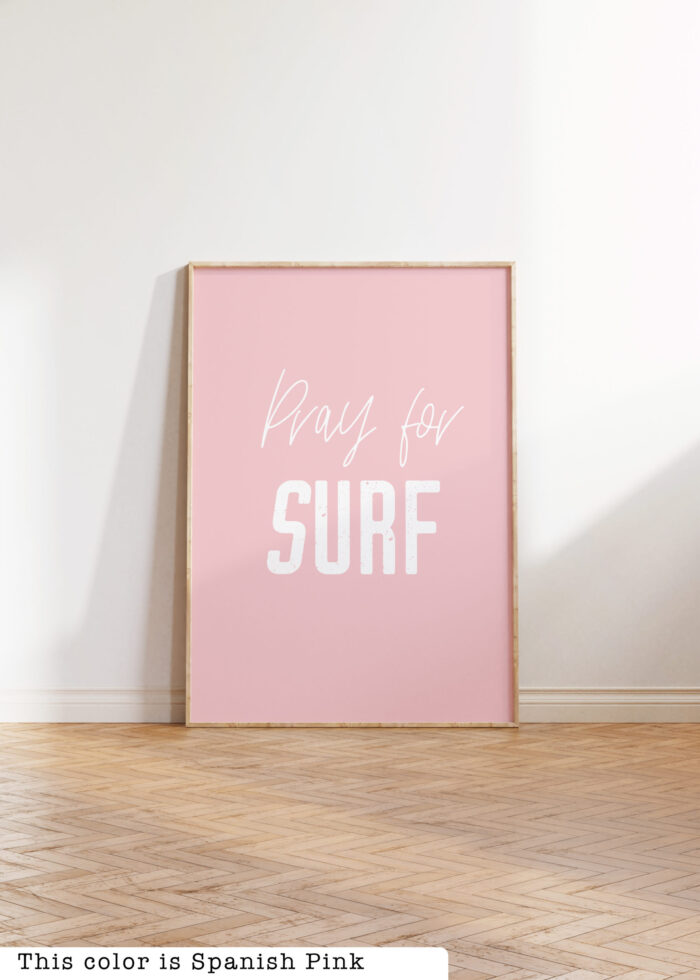 girls surf wall art