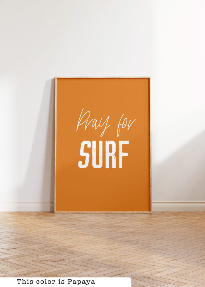 girls wall art coastal surfer